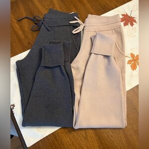 Zara Black and Cream Track Pants